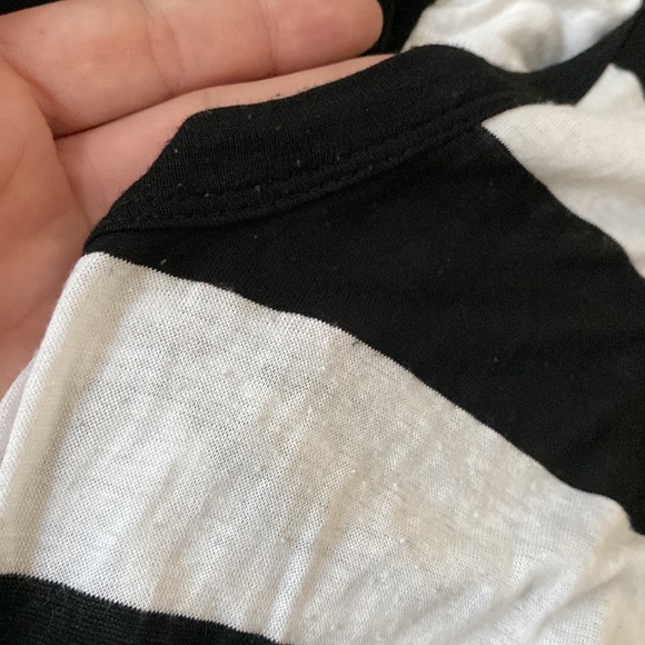 A.L.C. Black and White Striped Cinch Waist Tank Dress🖤🤍🖤 - Picture 6 of 15